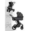 Produktbild: Moon PIÙ Kinderwagen / Kombikinderwagen inkl. Gratis Babyschalen Adapter., Farbe/Dessin: Mud/Matt