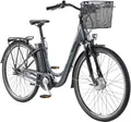 Produktbild: Telefunken E-Bike Cityrad Multitalent RC830, 3 Gang Shimano Nexus Schaltwerk, Frontmotor, 531,3 Wh, Pedelec, Elektrofahrrad für Damen u. Herren