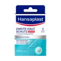 Produktbild: Hansaplast Zweite Haut Schutz | Wasserdichte Pflaster | Flexible Pflaster | Ultra dünn | 3 Pflaster