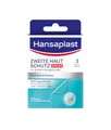 Produktbild: Hansaplast Pflaster Zweite Haut Schutz Gross (3 Strips), dünnes und flexibles Hydrokolloid-Pflaster mit Heilkapsel-Technologie, wasserdichtes Wundpflaster mit extra starkem Halt für mindestens 72h