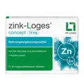 Produktbild: ZINK-LOGES concept 15 mg magensaftres.Tabletten 90 ST