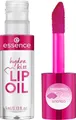 Produktbild: essence hydra kiss LIP OIL, Lipgloss, Nr. 06, Transparent, feuchtigkeitsspendend, pflegend, mit Ölen, glänzend, vegan, ohne Parabene, ohne Mikroplastikpartikel, Nanopartikel frei, 1er Pack (4ml)