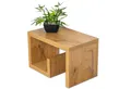 Produktbild: Levandeo® Couchtisch, levandeo Couchtisch Gustav Holz 59x36x36cm Wildeiche Beistelltisch