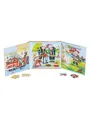 Produktbild: Goki Magnetic Jigsaw Puzzle Book Fire Department