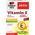 Produktbild: DOPPELHERZ Vitamin E 600 N Weichkapseln 80 St.