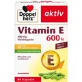 Produktbild: Doppelherz Vitamin E 600 N Weichkapseln 80 St
