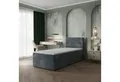 Produktbild: Masseno Boxbett PISA 90x200 cm mit Bonell Matratze und Topper, Einzelbett, Jugendbett, Polsterbett mit Kopfteil, Boxspringbett