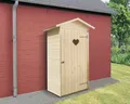 Produktbild: Gartenhaus weka Herzerl mit Fußboden 105 x 108 cm natur
