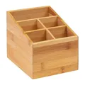 Produktbild: Westmark Küchen-Organizer/Tischbutler, 5 Fächer, Maße: 13 x 13,5 x 16 cm, Bambus, Tapas + Friends, Hellbraun, 69842270