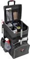 Produktbild: Reinigungswagen Rubbermaid® Quick Cart, groß, Volumen 60 l, Innenfächer, Teleskopgriff, L 419 x B 363 x H 635 mm, Hochleistungs-Kunststoff, dunkelgrau 133369