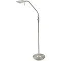 Produktbild: Trio LED-Stehlampe Bergamo Metall Silber Nickel matt