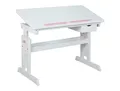 Produktbild: Mid.you Jugendschreibtisch Interlink Baru 40100500, Blau, Rosa, Weiß, Holz, Kiefer, massiv, 1 Schublade(n) Schubladen, rechteckig, C-Form, 55x63-96x109 cm, Arbeitszimmer, Schreibtische, Jugend- & Kinderschreibtische