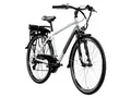 Produktbild: Zündapp E-Bike Trekkingrad »Z802 700c«, 28 Zoll, Herren (Herren, Weiß/Grau)