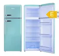 Produktbild: Amica Retro Kühl-Gefrierkombi KGC15632T 206l türkis 144x55x61,5cm E