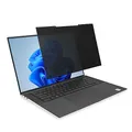 Produktbild: Kensington MagPro™ Magnetischer Blickschutzfilter für Laptops 16 Zoll, 16:10, Magnetische Schutzfolie, Begrenzter Sichtbereich für mehr Datensicherheit, DSGVO-konform, Mit Blaulichtfilter, K55256WW