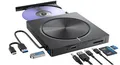 Produktbild: Externes CD DVD Laufwerk USB 3.0 Typ C Brenner mit Kartenleser PC Laptop Mac