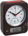 Produktbild: TFA-Dostmann Combo Mechanischer Wecker Schwarz - Rot (60.1511.01)