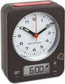 Produktbild: Analoger Funk-Wecker mit minutengenauer digitaler Alarmeinstellung COMBO 60.1511.01.05 TFA Dostmann