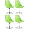 Produktbild: CLP Drehstuhl, Grün, Kunststoff, 48x76x57 cm, Esszimmer, Stühle, Esszimmerstühle, Vierfußstühle