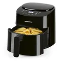Produktbild: GOURMETmaxx Heißluftfritteuse | 4,5L Airfryer | Timer & Touchscreen | Fritteuse mit 9 Funktionen & 8 Programmen | energiesparend frittieren, nahezu ohne Öl | Minibackofen - 1400 W