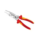 Produktbild: KNIPEX Elektro-Installationszange verchromt 200 mm 1396200