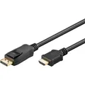 Produktbild: Goobay DisplayPort-auf-HDMI-Adapterkabel (5 m) (64848)