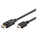 Produktbild: goobay DisplayPort 2.0/HDMI 2.1 Kabel 5,0 m schwarz, 1 St.