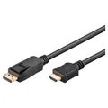 Produktbild: goobay DisplayPort 2.0/HDMI 2.1 Kabel 5,0 m schwarz, 1 St.