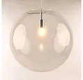 Produktbild: s.luce Pendelleuchte Hängeleuchte Orb Glaskugel Chrom/Klar