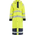Produktbild: Hochsichtbarer Regenmantel Stufe 1 4325 - Neon Gelb/navy Xl