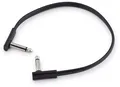 Produktbild: RockBoard Flat Patch Kabel 30 cm Mono unbalanced 6,3mm Mono Klinke Winkelstecker