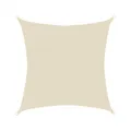 Produktbild: Sonnensegel wasserdicht Polyester 3x3m quadratisch Sonnenschutz - Cream