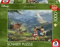 Produktbild: Schmidt Spiele - Disney, Mickey & Minnie in den Alpen, 1000 Teile