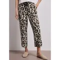 Produktbild: STREET ONE 7/8-Hose Style Emee bedruckt, mit Taschen, weites Bein beige 38