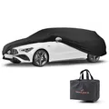 Produktbild: Autoplane Indoor Stretch, PKW-Abdeckplane Größe 5 Kombi schwarz