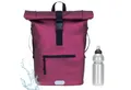 Produktbild: ELEPHANT Freizeitrucksack Time Bag aus Plane, Rucksack Laptoprucksack Daypack wasserabweisend + Trinkflasche