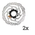 Produktbild: 2x SHIMANO SM-RT10 160mm Bremsscheibe