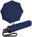 Produktbild: Knirps® Taschenregenschirm Knirps Taschenschirm T.200 Duomatic solids - d'blue, mit Schirmhülle mit Reißverschluss