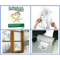Produktbild: Bedruckbare Klebefolie 5 Klebefolien A4 transparent für Inkjet Drucker Klebefolie zum Bedrucken