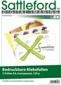 Produktbild: 5 Klebefolien DINA4 transparent Inkjet Drucker Aufkleber Etiketten selbstklebend