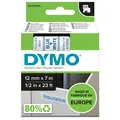 Produktbild: DYMO Original D1-Schriftband für LabelManager 12mm x 7m - Polyester, wieder ablösbar - blau auf weiss