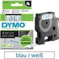 Produktbild: Dymo 45014 D1 12mm Schriftband s0720540 7m weiß