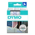 Produktbild: DYMO Schriftband D1 45014 blau/weiß 12mmx7m