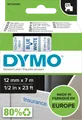 Produktbild: DYMO D1 45014 - DYMO D1 Schriftband, 12mm, blau/weiß