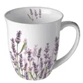 Produktbild: Mug 0.4 L Lavender Shades White - Ambiente Becher - Fine Bone China - Höhe: 10,5