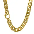 Produktbild: Goldkette Panzerkette Breite 7,0mm - 585-14 Karat Gold, Kettenlänge:60 cm Unisex