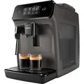Produktbild: Philips Kaffeevollautomat für 2 Kaffeespezialitäten, Espressomaschine, 1,8 l, Kaffeebohnen, Eingebautes Mahlwerk, 1500 W, Schwarz (Aquafilter nic... - Grau