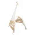 Produktbild: Kleiner Fuß - Holz Tipi Zelt im Freien
