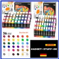 Produktbild: 36 lebendige Acrylfarben | 12 Pinsel & Palette | Wasserfest