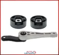 Produktbild: 3x MOTORLAGER OBEN+UNTEN+HINTEN AUDI A3 8P VW GOLF V VI JETTA III OCTAVIA